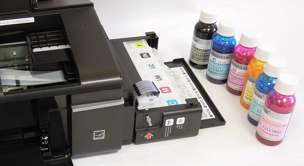 оригинальные ID чернил на картриджах Epson