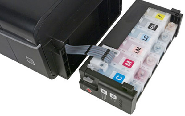 серийные номера чернил от принтера Epson l800